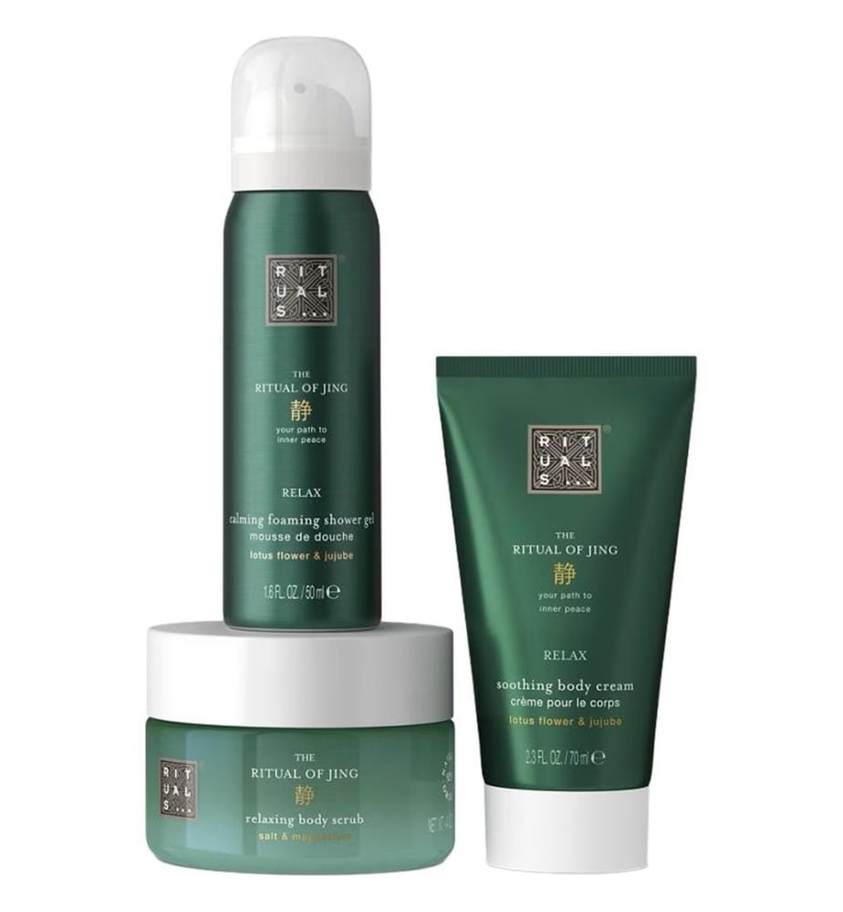 Das Ritual von Jing Körpercreme und Nachfüllpackung