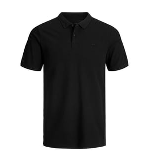 Poloshirt Jack & Jones Slim Fit - Schwarz
