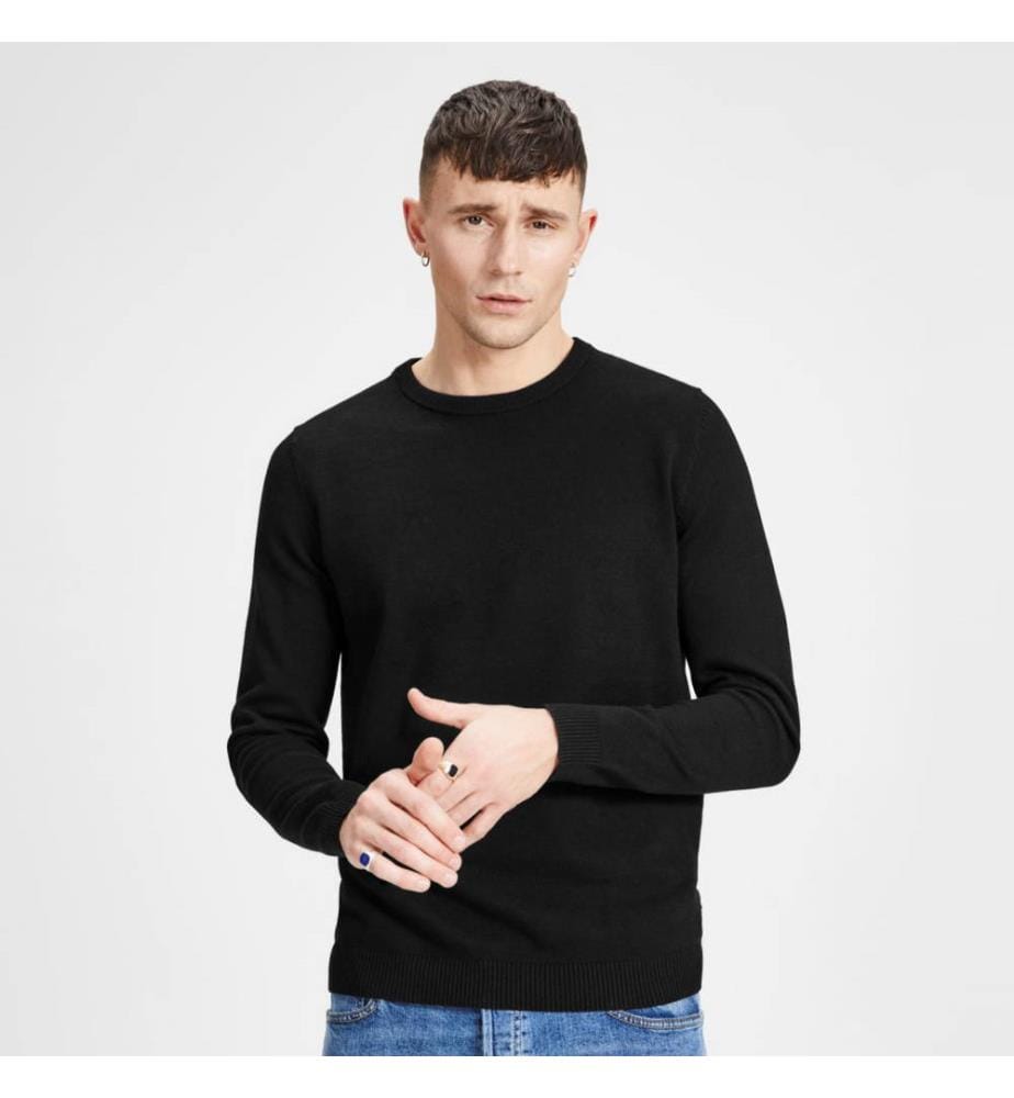 Pullover Basic - Schwarz
