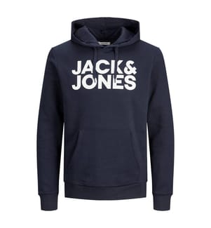 Hoodie Corp - Marineblau und Weiss