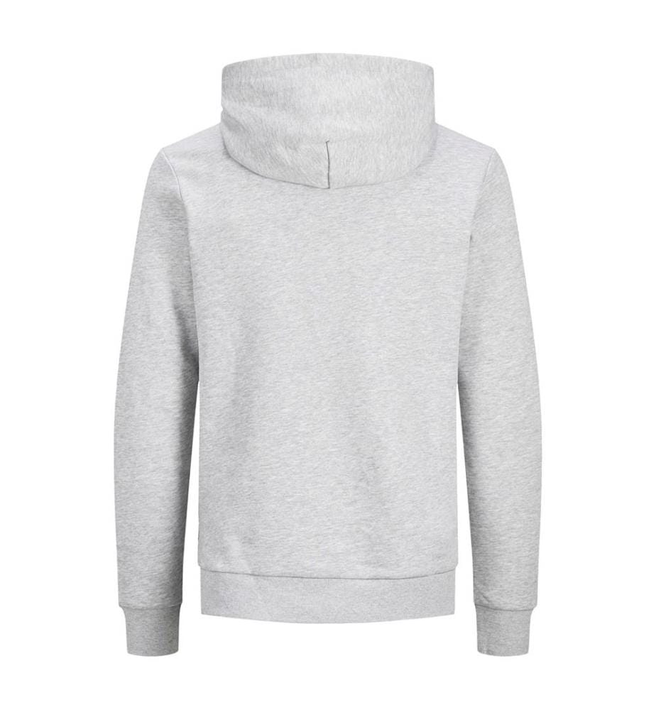 Hoodie Corp - Hellgrau und Schwarz