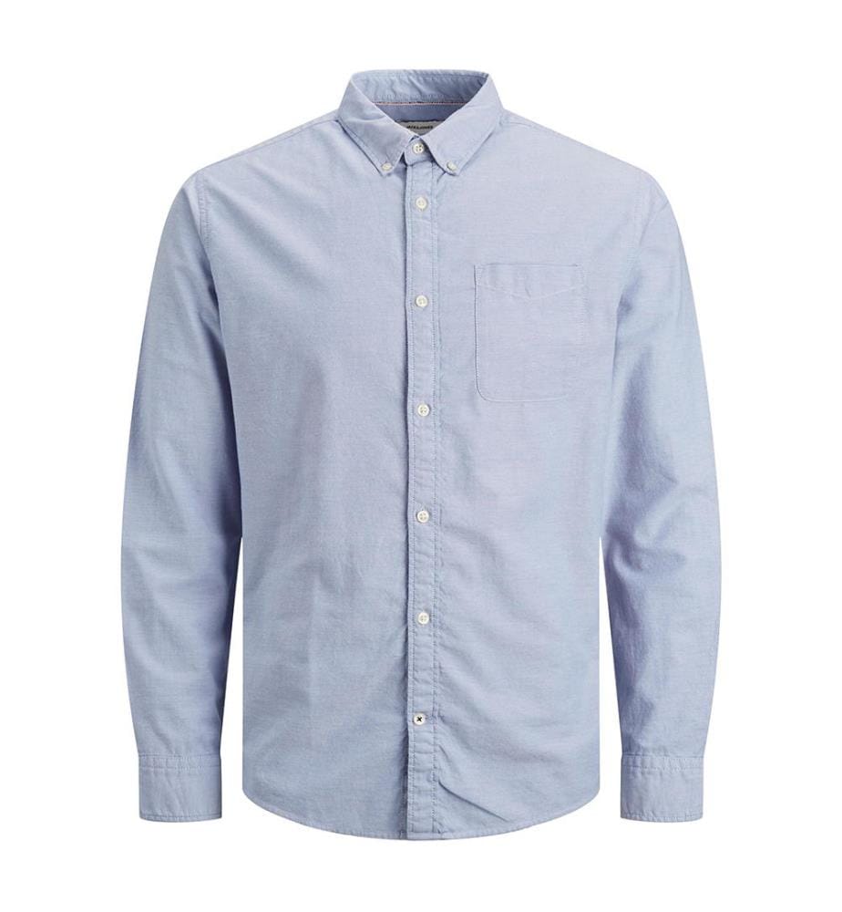 Jjeoxford Hemd - Hellblau