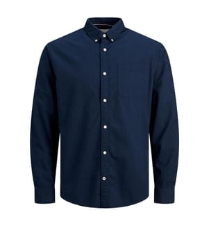 Oxford-Hemd - Marine