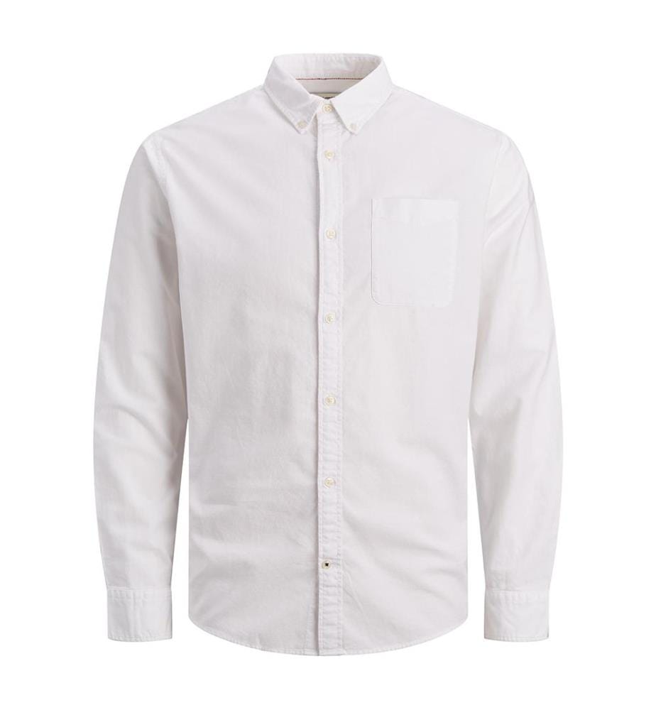 Jjeoxford Hemd - Weiss