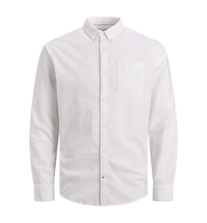 Jjeoxford Hemd - Weiss