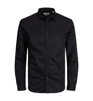 Hemd Slim Fit - Schwarz