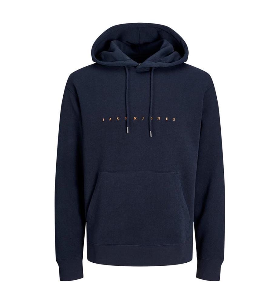 Text Hoodie - Marineblau