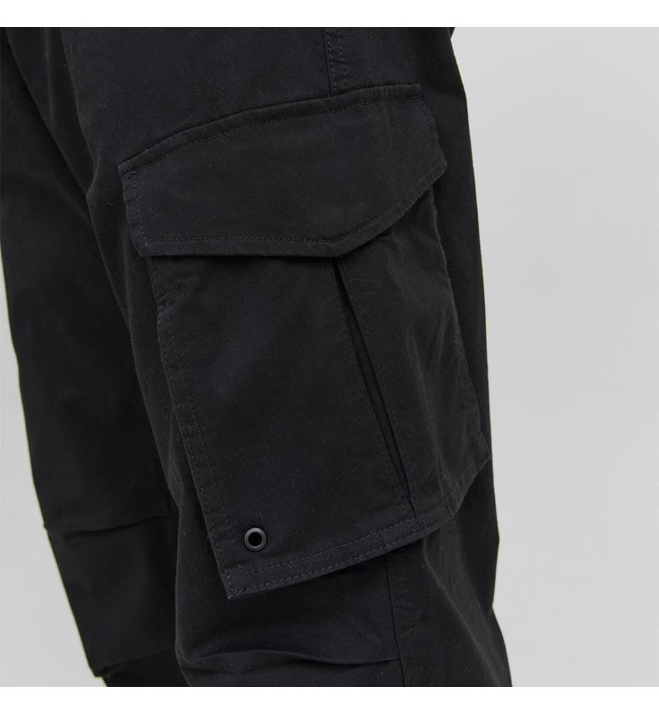 Cargo-Hose in entspannter Passform - Schwarz