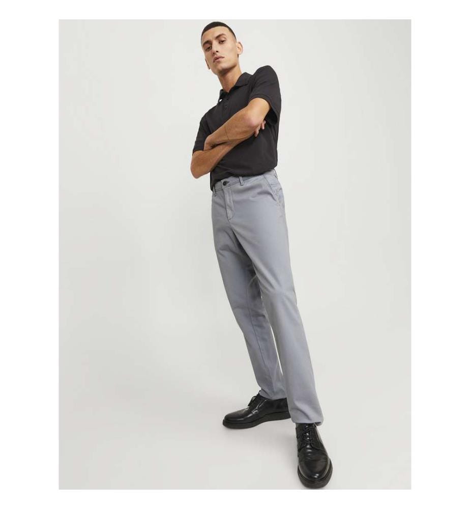 Marco Bowie Chino Hose - Grau