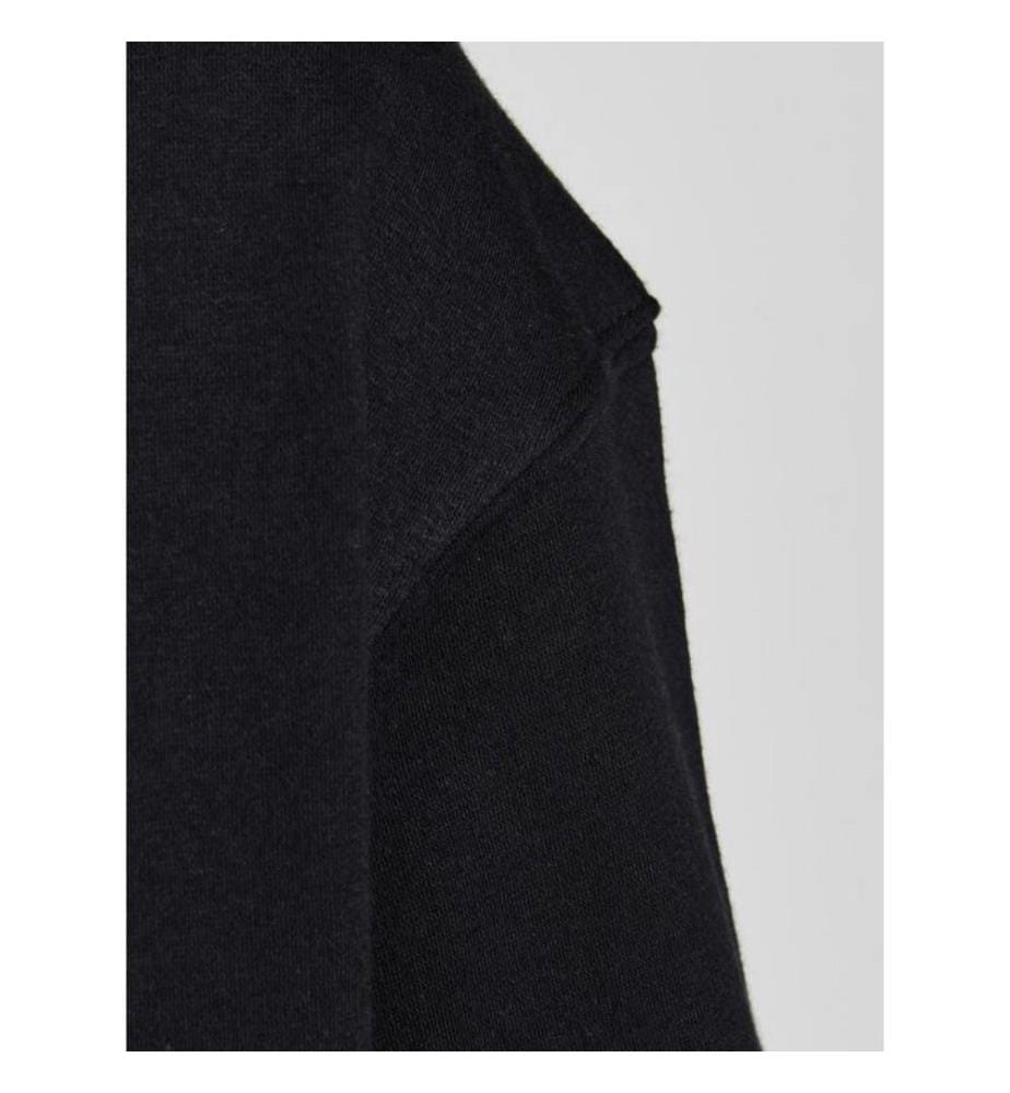 Einfarbiges Sweatshirt - Schwarz