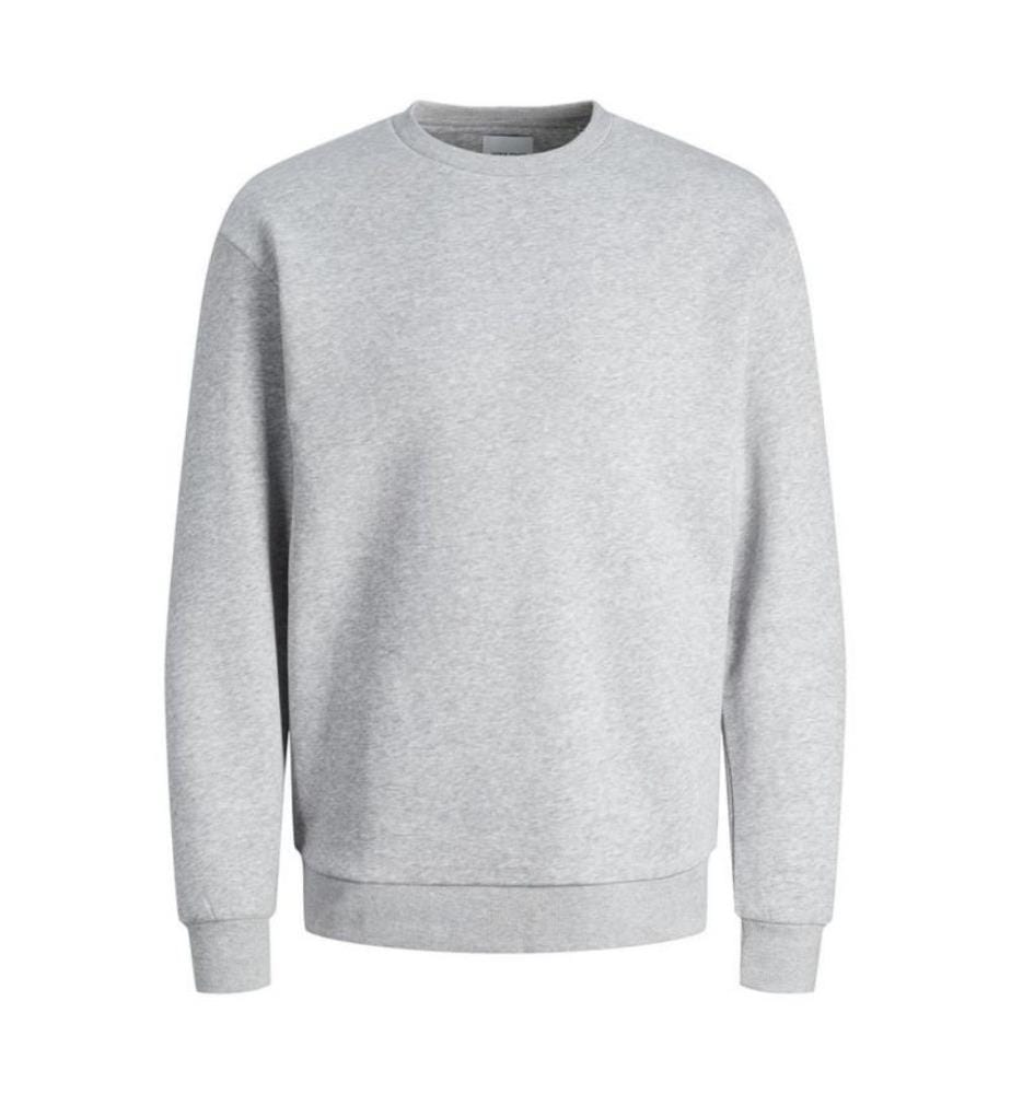 Einfarbiges Sweatshirt - Grau