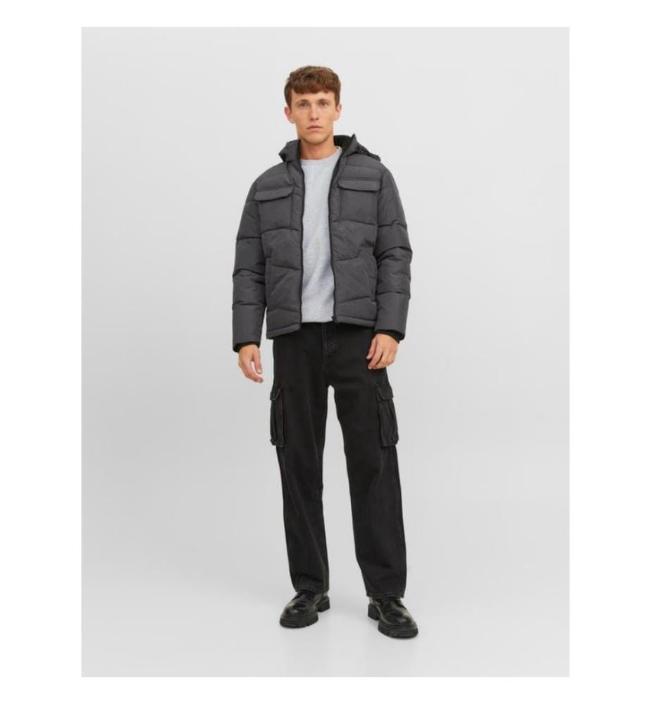 Einfarbiges Sweatshirt - Grau