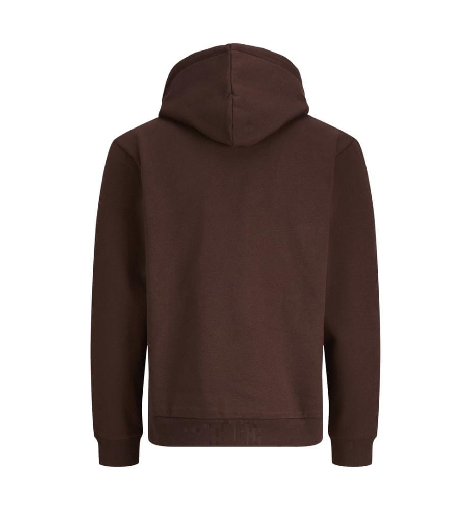 Hoodie in lockerer Passform - Schokoladenbraun
