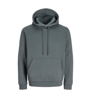 Hoodie in Relaxed Fit - Dunkelgrau