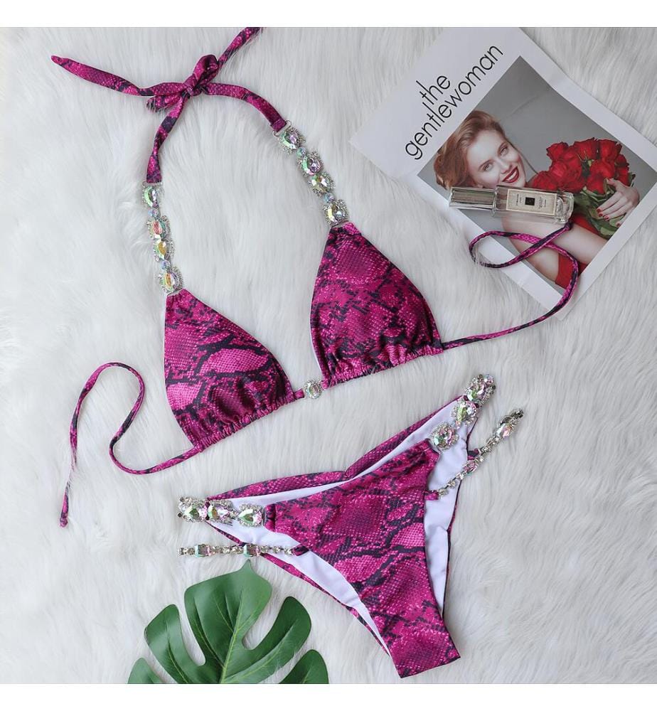 Bikini-Schmuck - Violett