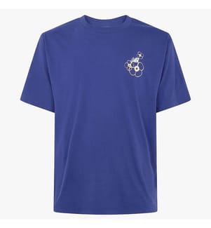 T-Shirt „LA City Run“ – Blau