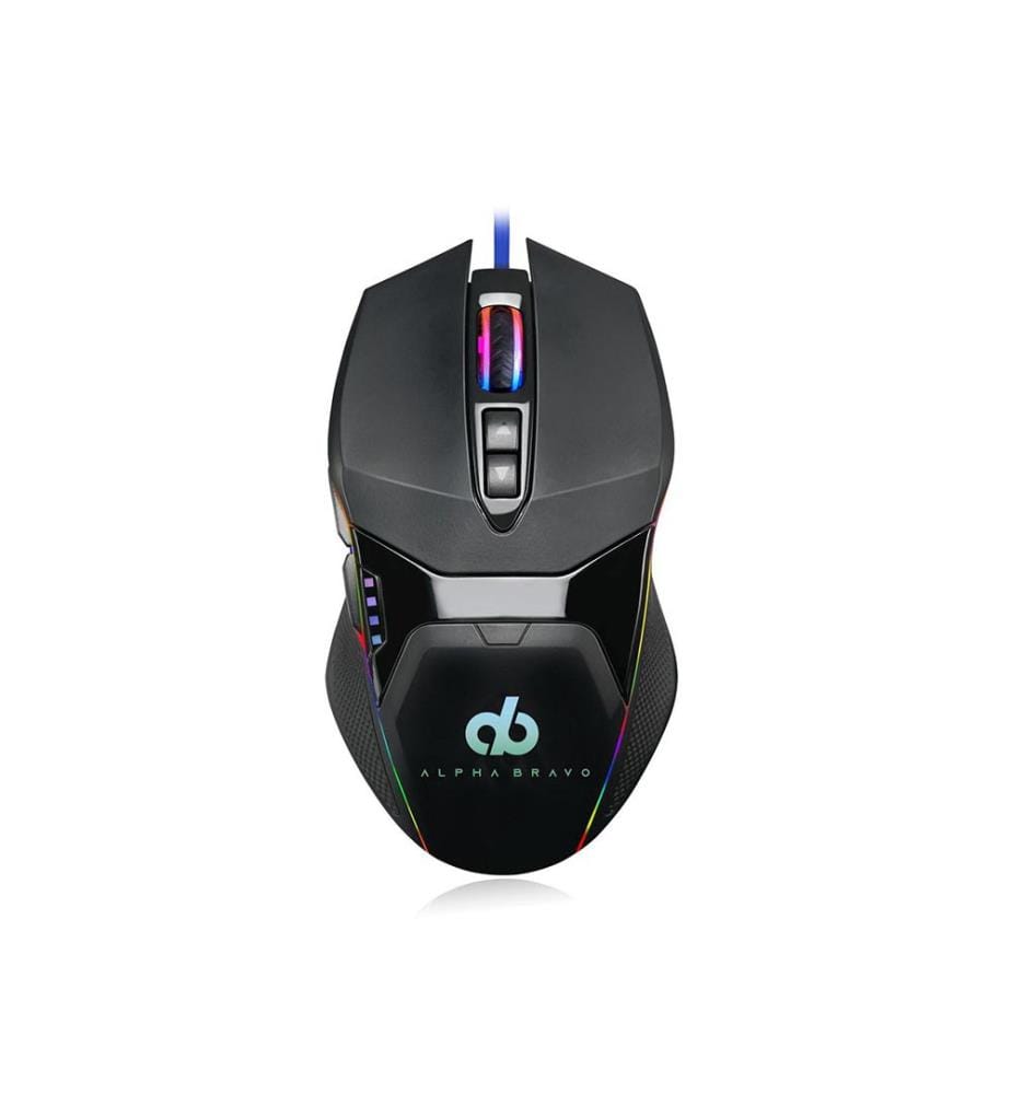 Gaming-Maus mit USB-Kabel Alpha Bravo GZ1