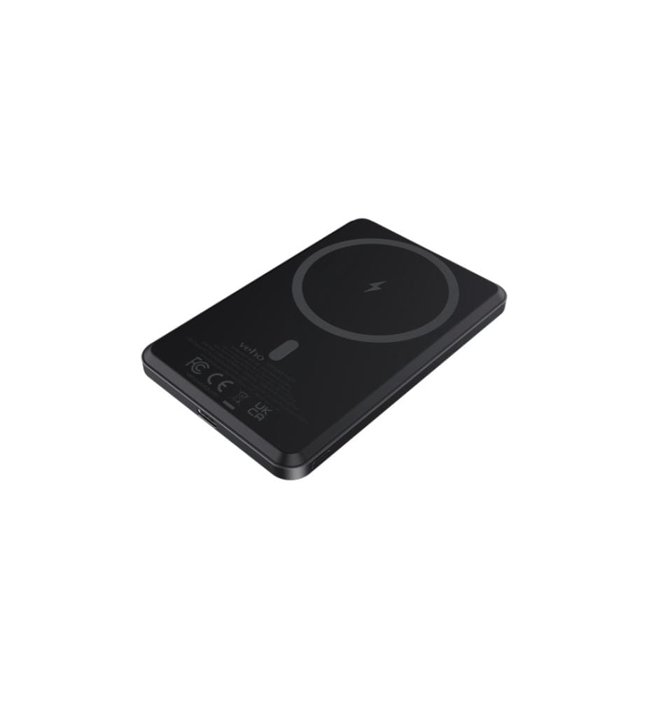 Externe Powerbank Veho Pebble MG-5 MagSafe - 5 000 mAh - Slim 8,3 mm - USB-C PD 20 W