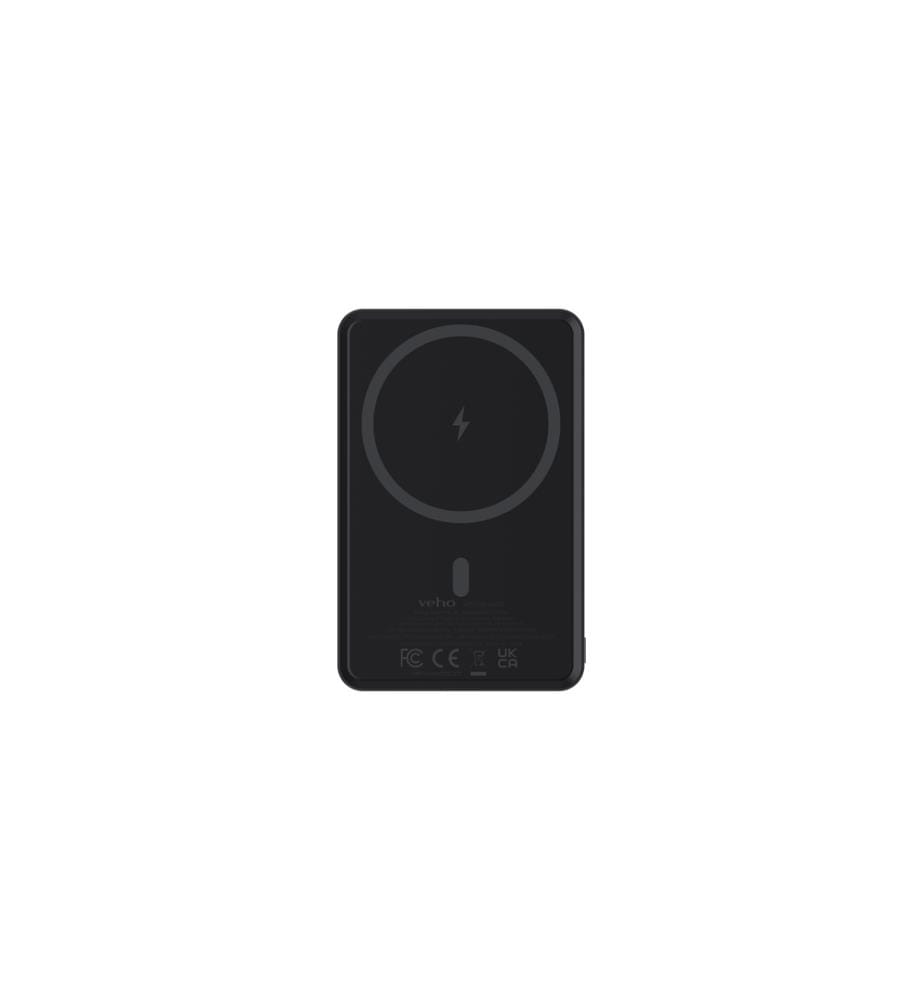 Externe Powerbank Veho Pebble MG-5 MagSafe - 5 000 mAh - Slim 8,3 mm - USB-C PD 20 W