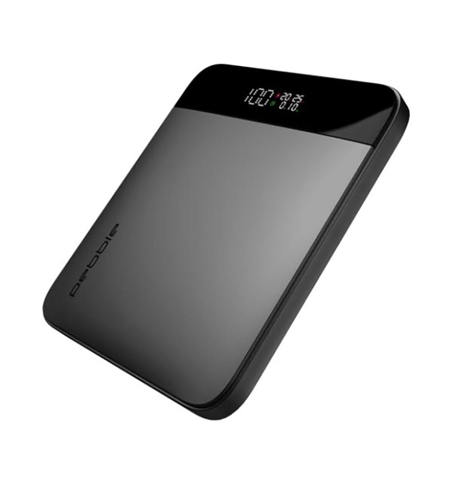 Pebble PQ20 Digitaler Externer Akku - Dunkelgrau