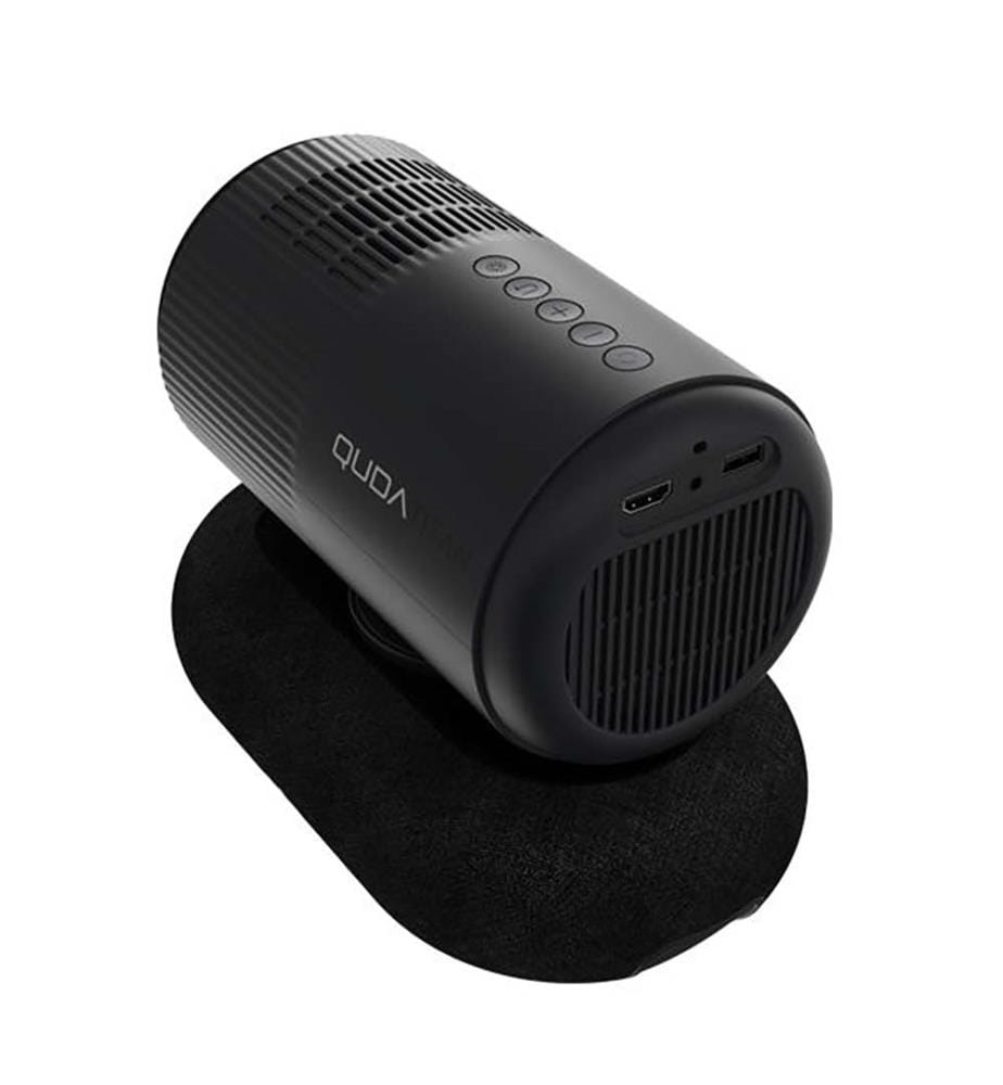 Tragbarer Projektor Quda Titan Pro – Schwarz
