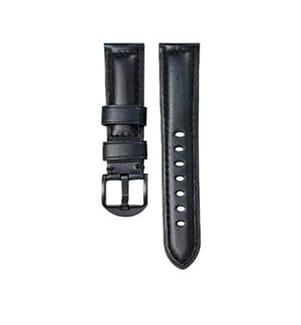 Veho Kuzo Uhrenarmband – Schwarzes Leder