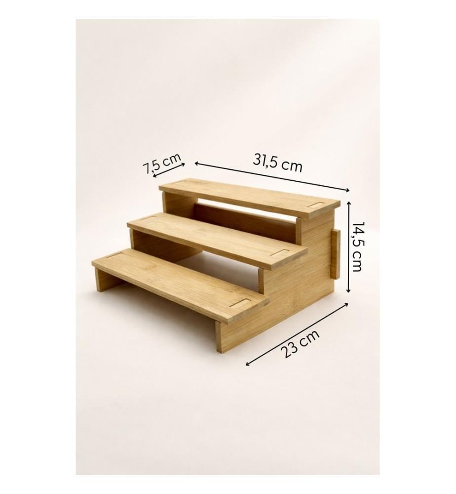 Kitchen Organizer, 100% WOODEN, Bambu