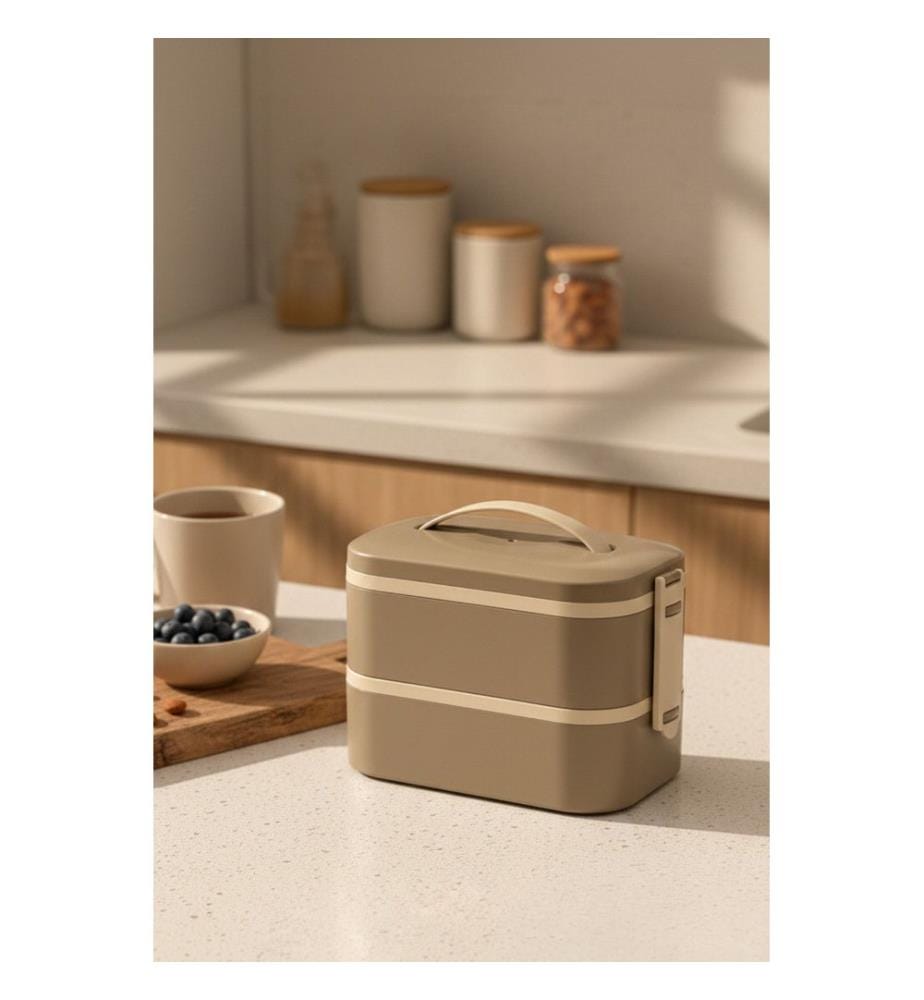 Scatola portaoggetti, 100% plastica, grigia
