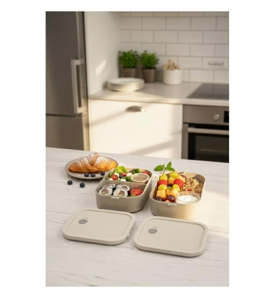 Scatola portaoggetti, 100% plastica, grigia