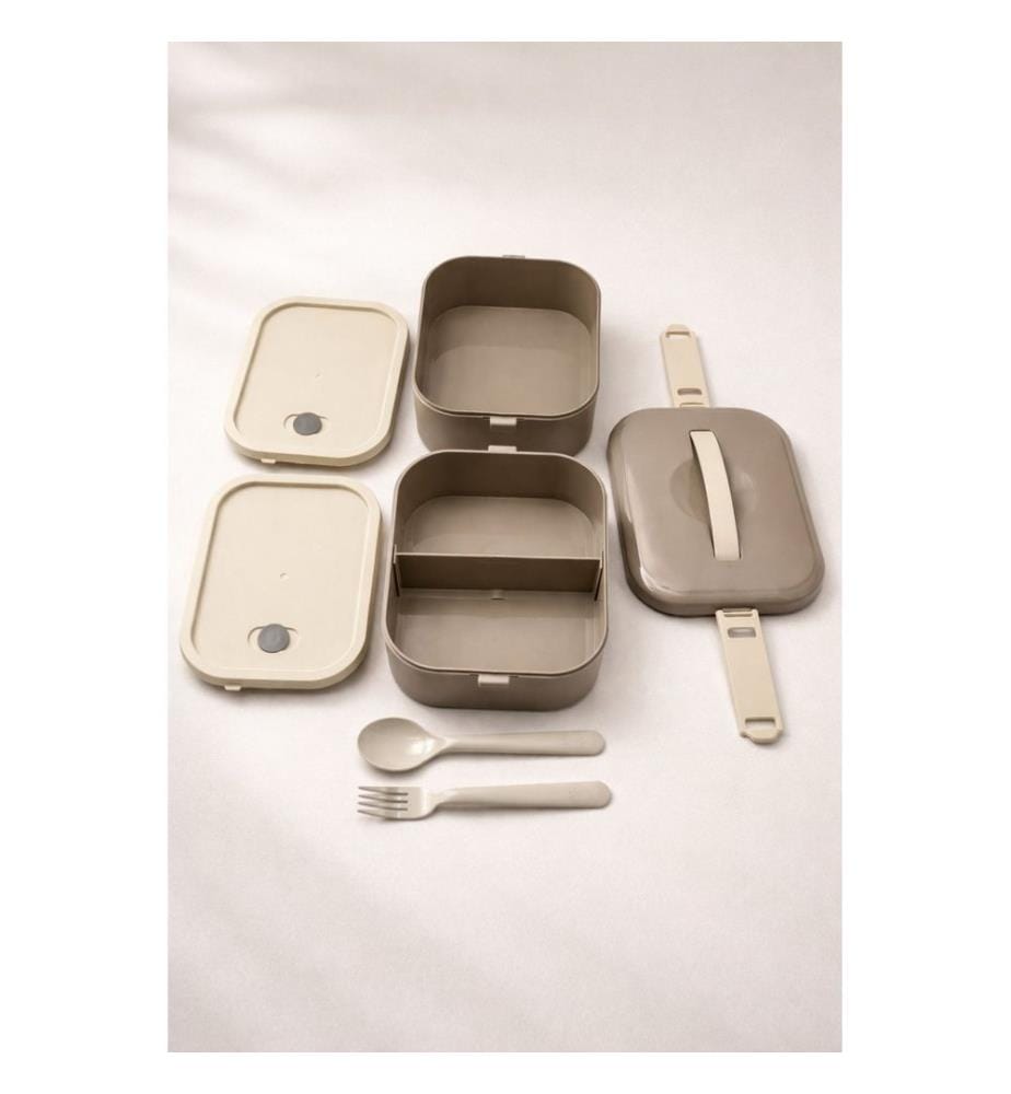Scatola portaoggetti, 100% plastica, grigia