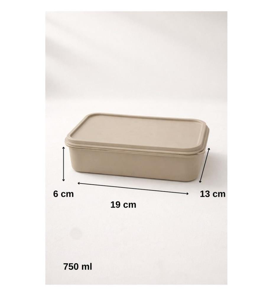 Scatola portaoggetti, 100% plastica, grigia