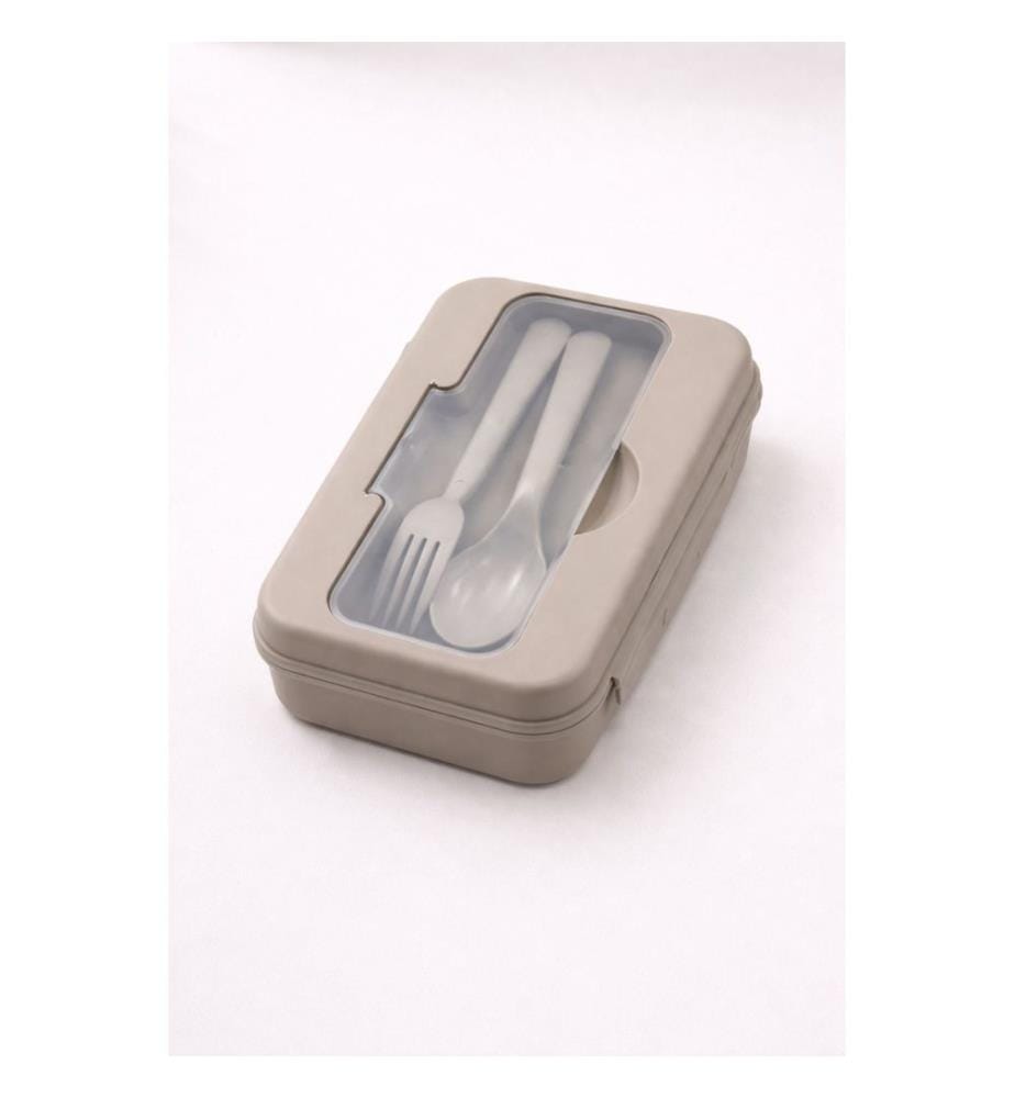 Scatola portaoggetti, 100% plastica, grigia