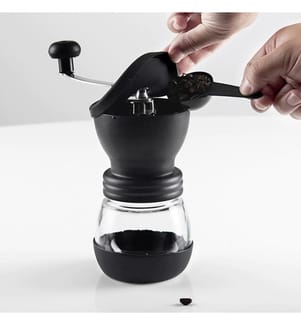 Spice Grinder, 100% GLASS, Transparent