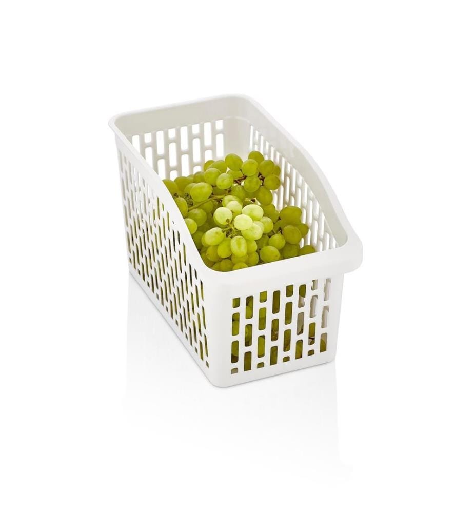 Fridge Organizer Set, 5 Pieces, %100 PLASTIC, White