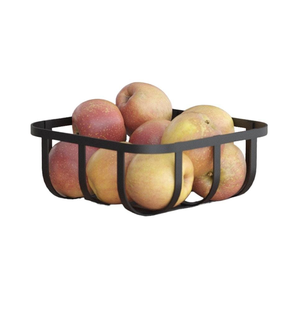 Organizzatore da cucina, nero, 100% metallo