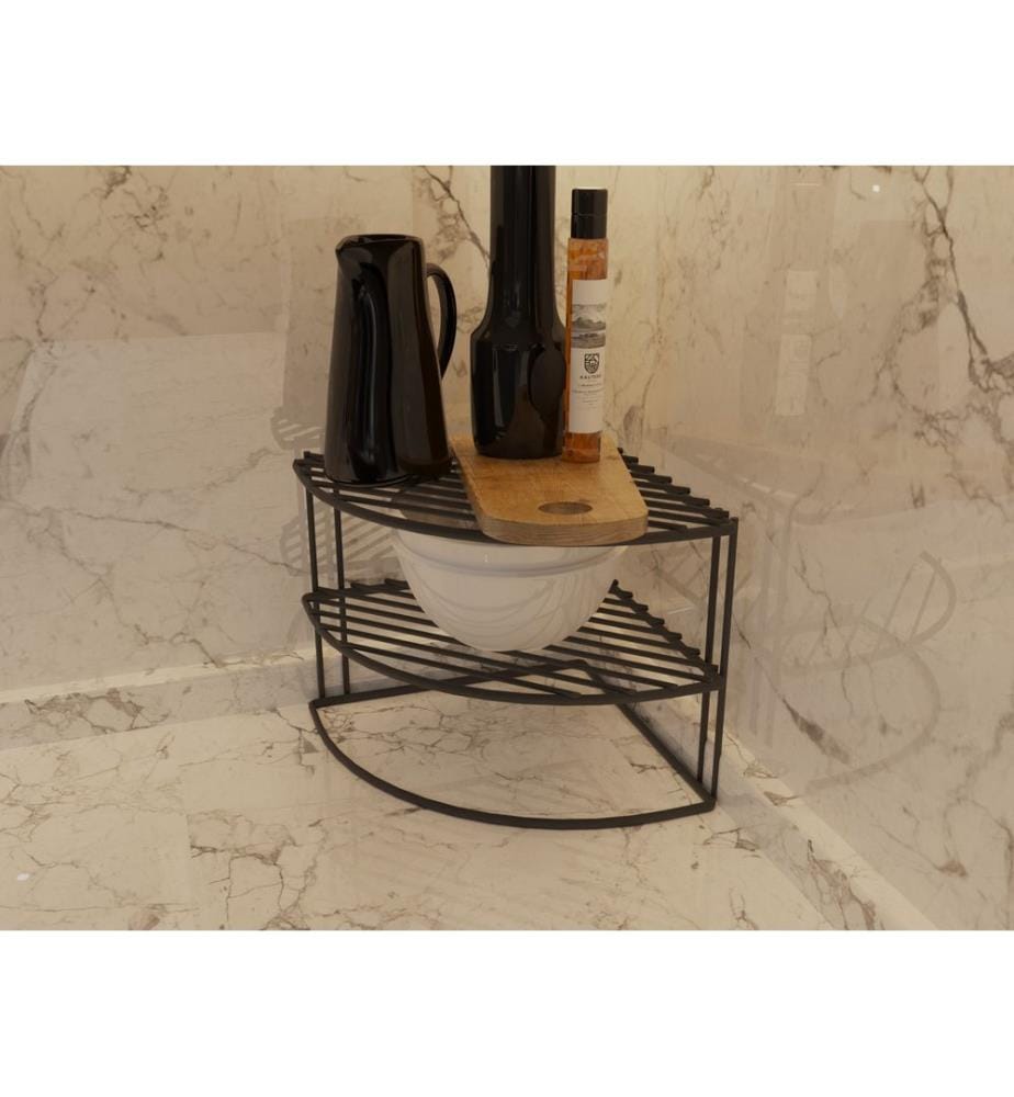 Kitchen Organizer, Black, 100% METAL