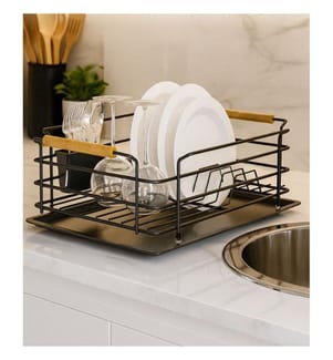 Kitchen Organizer, 100% METAL, Black