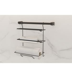 Kitchen Organizer, Black, 100% METAL
