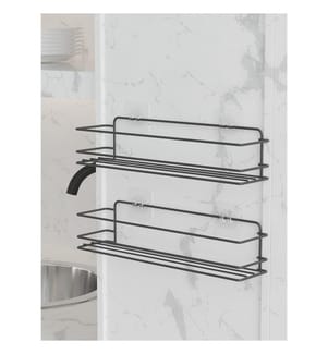 Kitchen Organizer, Black, 100% METAL