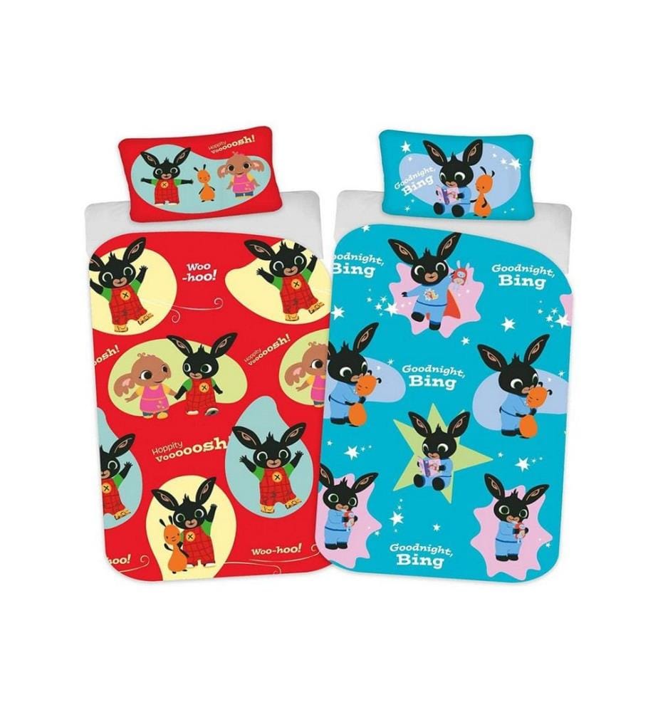 Bing Bunny - Bettwäsche-Set "Woosh" Single