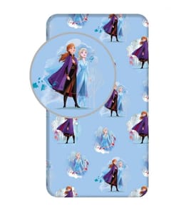 Frozen II - Spannbetttuch, Winterszene Single