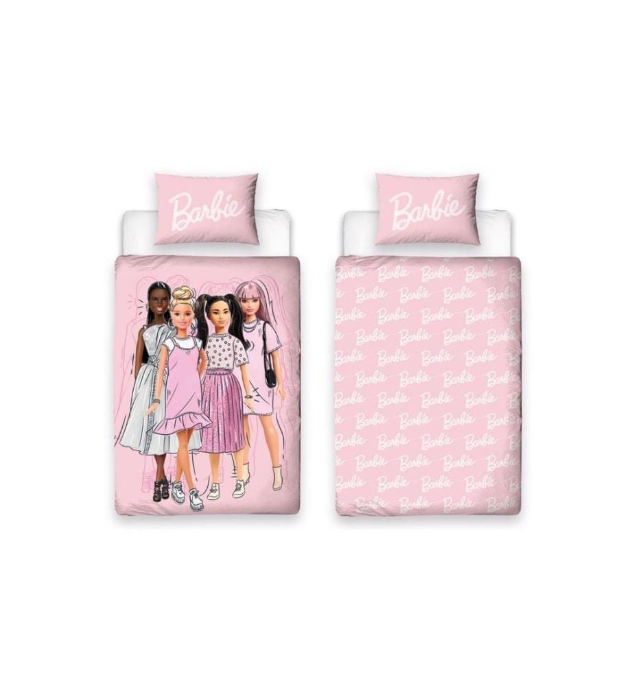 Barbie Cifre Set Copripiumino Single