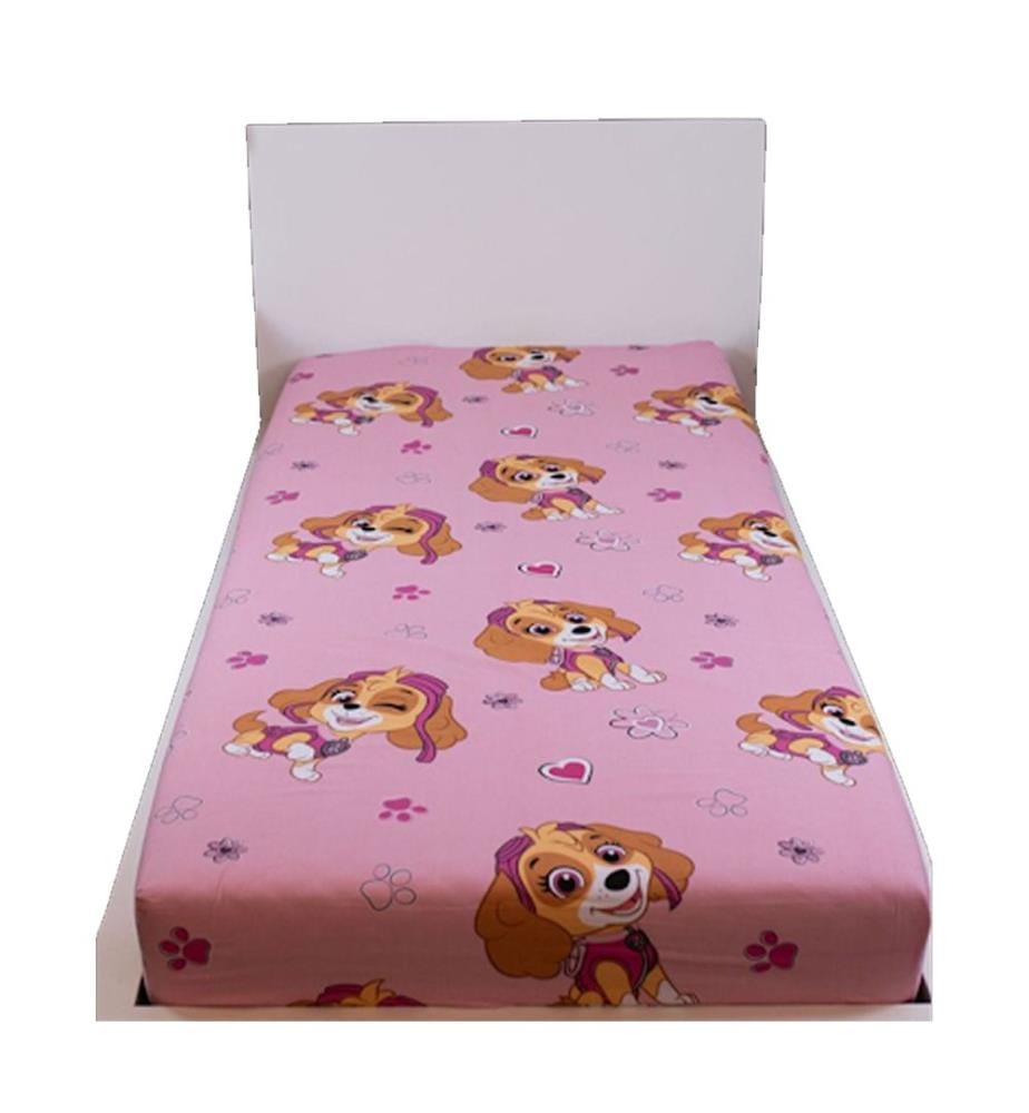 Paw Patrol Skye Singolo Lenzuolo con Angoli Single