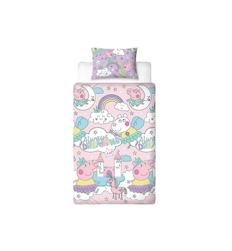 Peppa Pig Bedtime Set Piumino Single