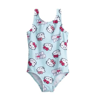 Hello Kitty Costume da Bagno Intero Personaggio Ragazze