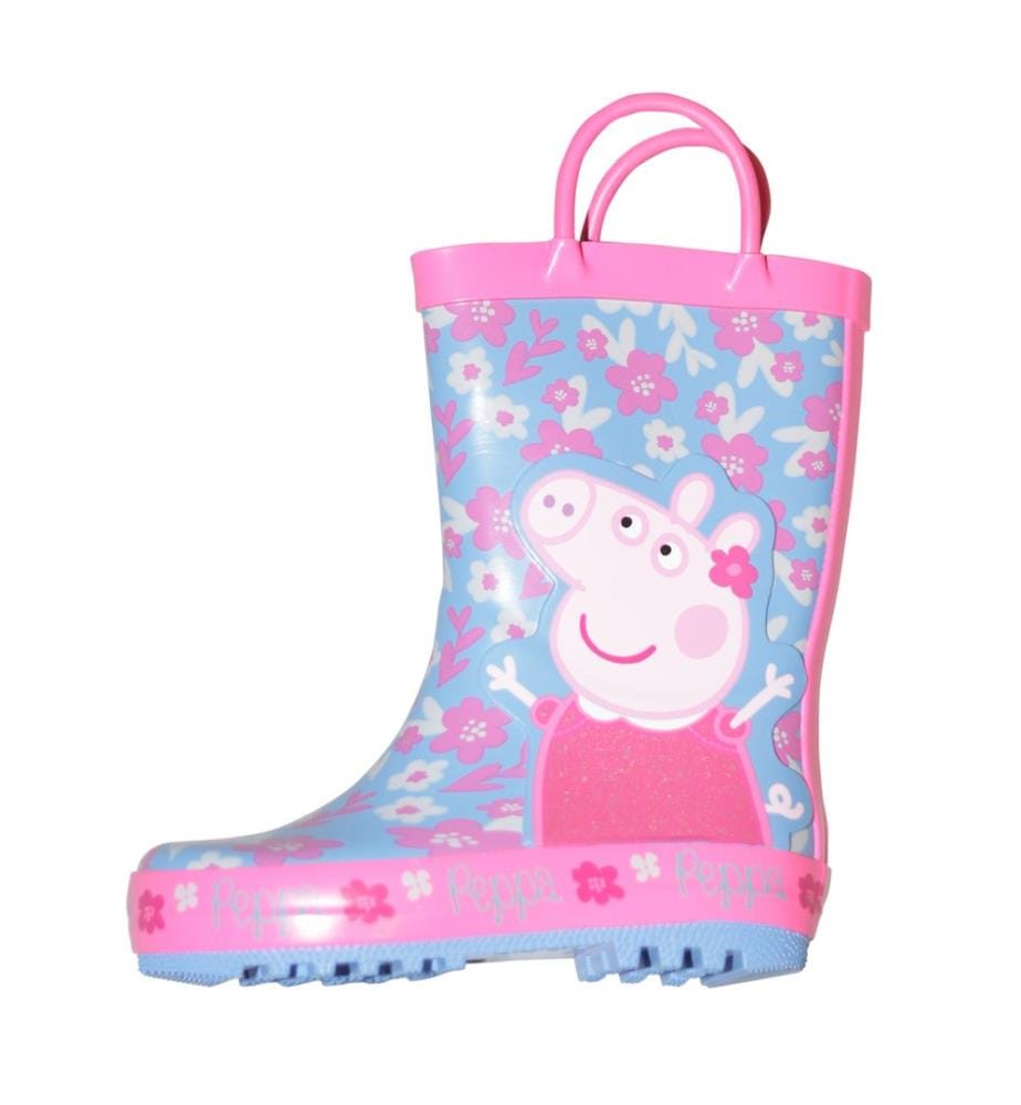 Peppa Pig - Mädchen Gummistiefel, Blumen