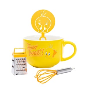 Looney Tunes Tweety Mug and Stencil Set