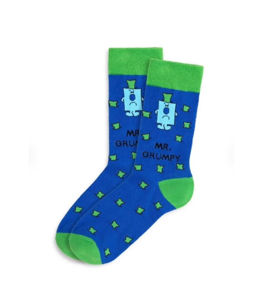 Mr Men Uomo Mr Grumpy Set Tazza e Calzino