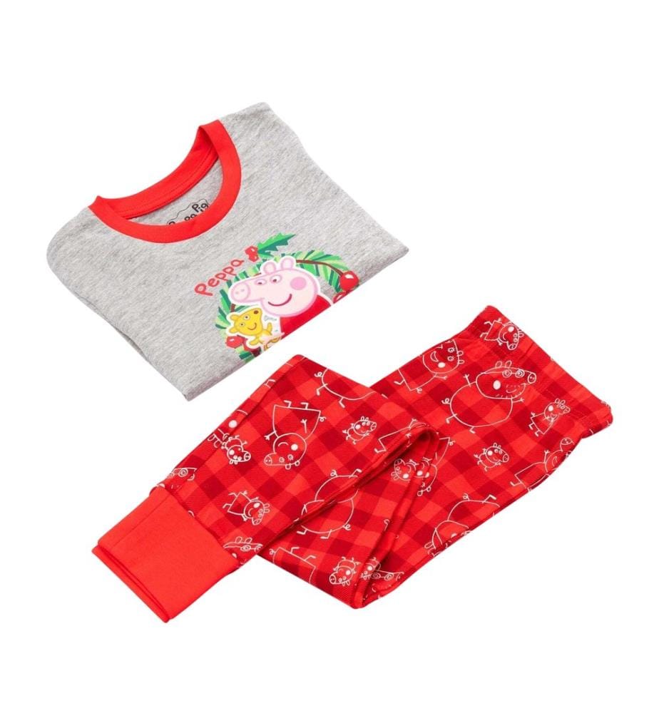 Peppa Pig Set Pigiama Natale Ragazze