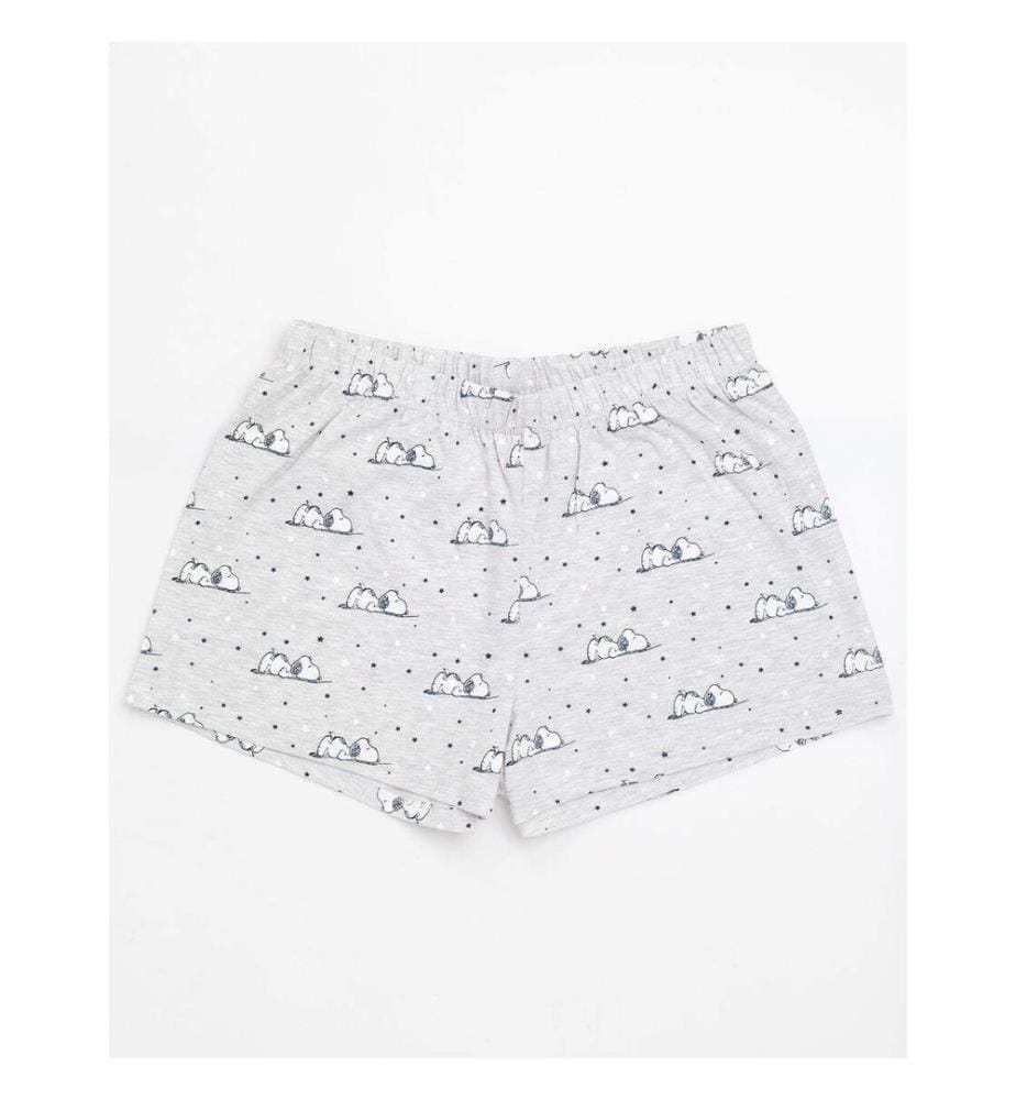 Snoopy - Ensemble de pyjama court - Femme